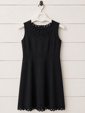 Talbots Classic Black Midi Dress